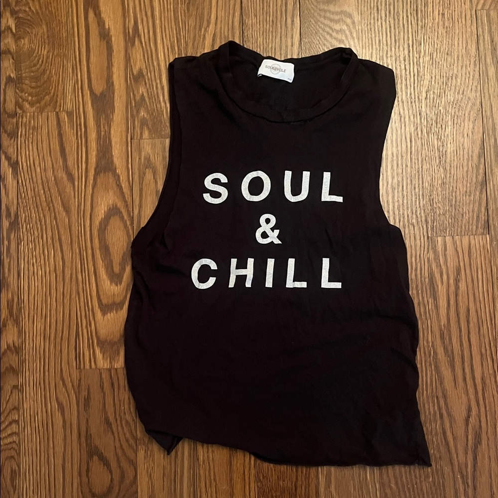 SoulCycle “Soul and Chill” tank top, size small